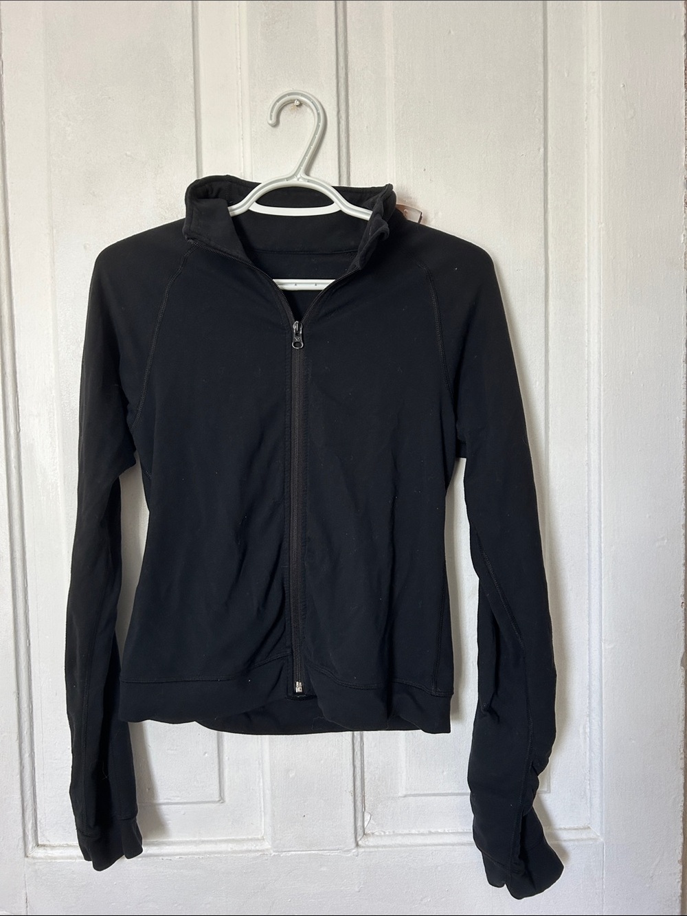 lululemon athletica Black Full-Zip Technical Run Sweater - Picture 2 of 5